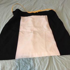 Color block business skirt
